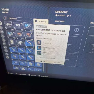 Angled Grip IIIBlueprint