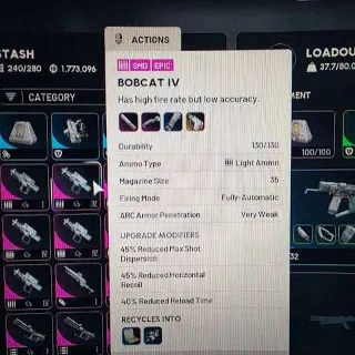 10x Bobcat IV Godcats