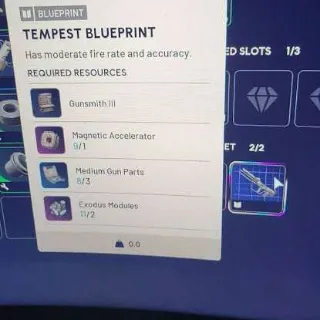 Tempist Blueprint