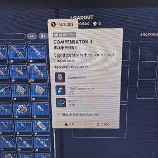 Compensator III Blueprint