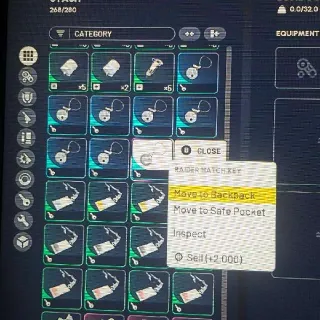 9x Raider Hatch Keys.