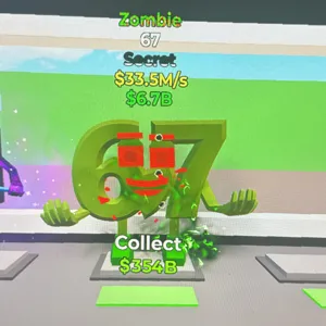 Fortnite Steal the Brainrot / 67 Zombie 33.5M/S