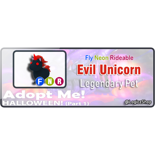 Neon Unicorn Adopt Me Picture