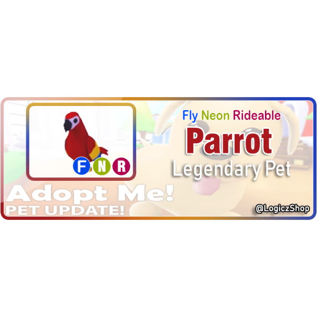 Roblox Adopt Me Pets Parrot