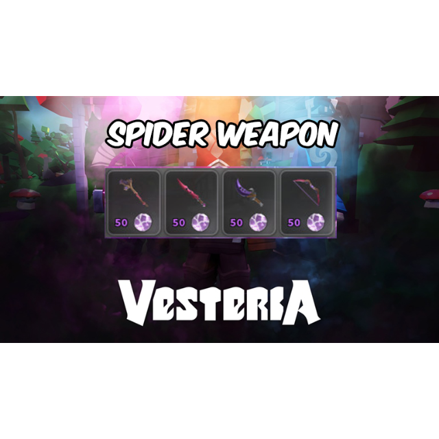 Other Spider Weapon Vesteria In Game Items Gameflip