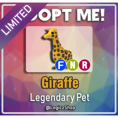 Pet Giraffe Adopt Me In Game Items Gameflip