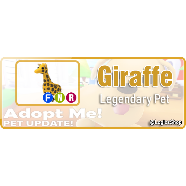 Pet Giraffe Adopt Me In Game Items Gameflip