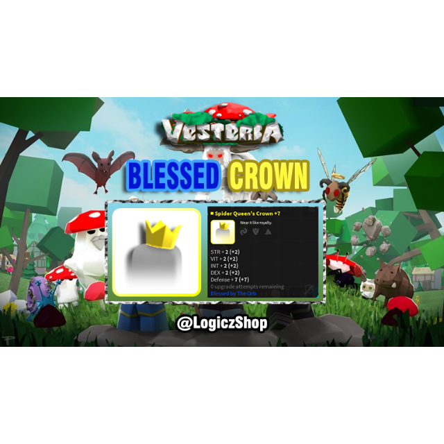 Other Blessed Crown Vesteria In Game Items Gameflip - vesteria roblox closed