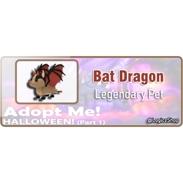 Pet Bat Dragon Adopt Me In Game Items Gameflip