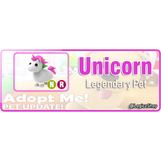 Other Adopt Me Unicorn Pet In Game Items Gameflip - 