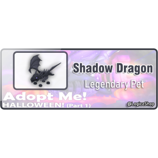 Roblox Adopt Me Neon Shadow Dragon For Sale