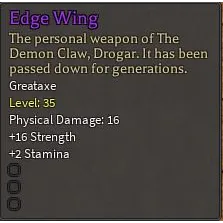 Edge Wing 3 Slot - Rune Slayer