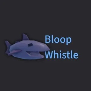 1x Bloop Whistle - Fisch