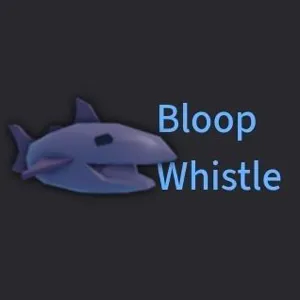 1x Bloop Whistle - Fisch