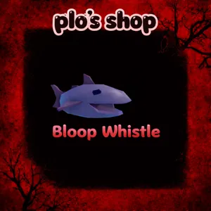 1x Bloop Whistle - Fisch