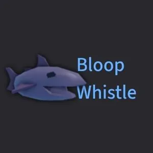 1x Bloop Whistle - Fisch