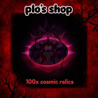 100x cosmic relics