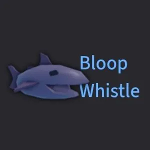 1x Bloop Whistle - Fisch