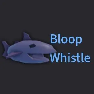 1x Bloop Whistle - Fisch