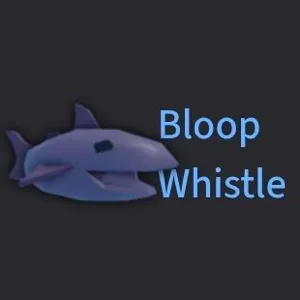 1x Bloop Whistle - Fisch