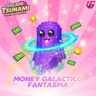 6x  Escape Tsunami Brainrots Galactico Fantasma level 200+
