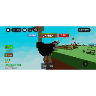 Grow a Garden Mega Ostrich ( GAG )