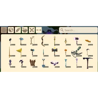 Roblox Islands All Weapons