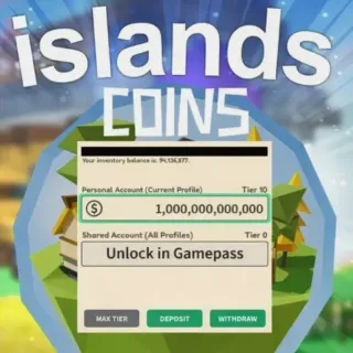 Roblox Islands 1T Coins
