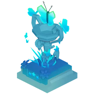 Roblox Islands 100K Butterfly Trophy