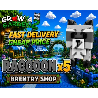 Raccoon x5 | Grow a Garden 2