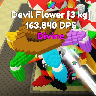 CLEAN 163K DPS RB DEVIL FLOWER | MERGE AND FIGHT