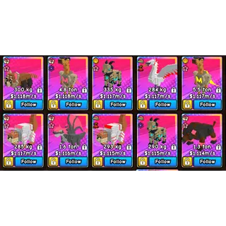 10X 1.1m/s DIVINE PETS | BUILD A ZOO