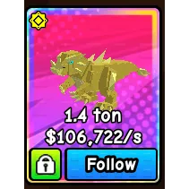Limited GOLD CRYSTALLINE | BUILD A ZOO