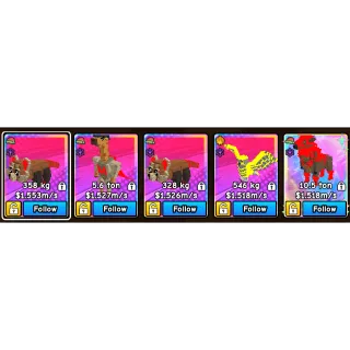 5X 1.5M/S DIVINE/PRIS PETS | BUILD A ZOO