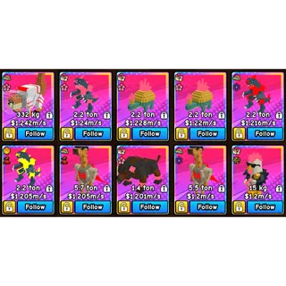 10X 1.2M/S DIVINE PETS | BUILD A ZOO