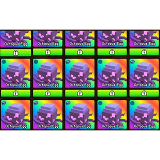 30X mutated octo eggs | BUILD A ZOO