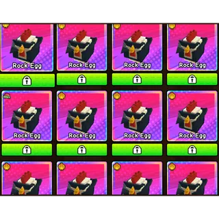 30X TG/XMAS ROCKER EGGS | BUILD A ZOO