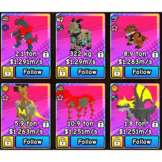 10X 1.2M/S DIVINE PETS | BUILD A ZOO