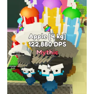 CLEAN 4KG 122K DPS RB APPLE | MERGE AND FIGHT