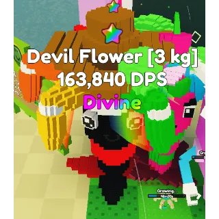 CLEAN 163K DPS RB DEVIL FLOWER | MERGE AND FIGHT
