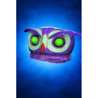 RARE FASNACHT GLOWING OWL MASK