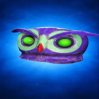 RARE FASNACHT GLOWING OWL MASK
