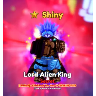 AA | Shiny Lord Alien King (Lord Boron)