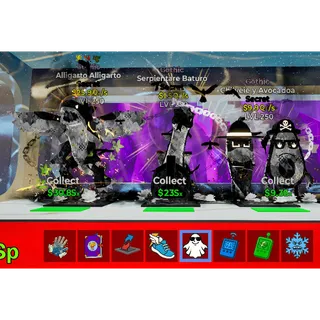 3 Level 250 Gothic Bundle