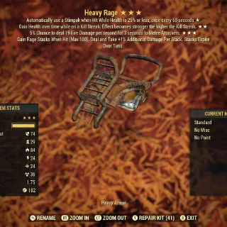 Rage Armour  **NEW**