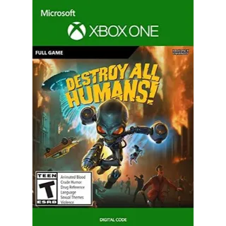 Destroy All Humans! (Xbox One) Xbox Live Key ARGENTINA