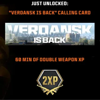 Call of Duty: Warzone Calling Card + 2WXP Token