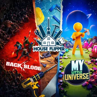 BACK4BLOOD - HOUSE FLIPPER - MY LITTLE UNIVERSE - 3 GAMES -  STEAM ACCOUNT - USA