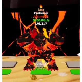 🔥LAVA ASCENDED CERBERUS  | 1T⚡FAST DELIVERY 🚀 GO UP FOR BRAINROTS FORTNITE