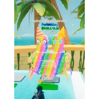 🔥PARTY FORBIDDEN Hydralitraktos Spidorobos 649Qi/s LVL MAX ⚡FAST DELIVERY 🚀 GO UP FOR BRAINROTS FORTNITE